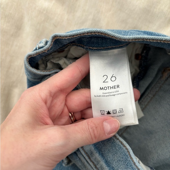 MOTHER The Insider Crop Step Fray Jeans - Picture 6 of 8